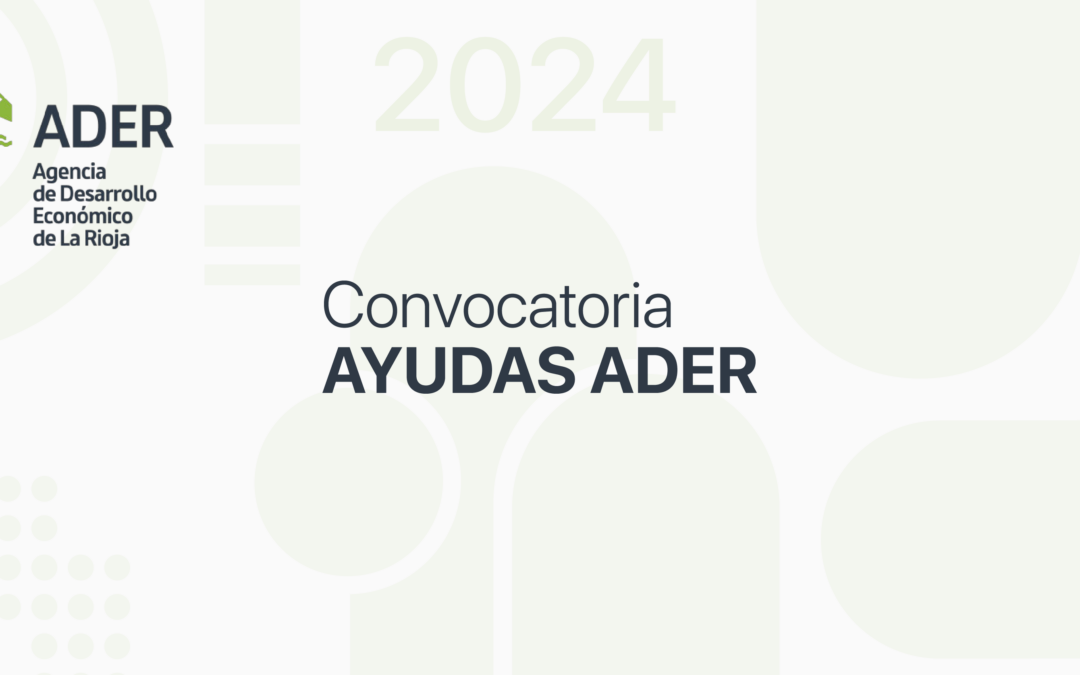 Convocatoria de ayudas ADER 2024